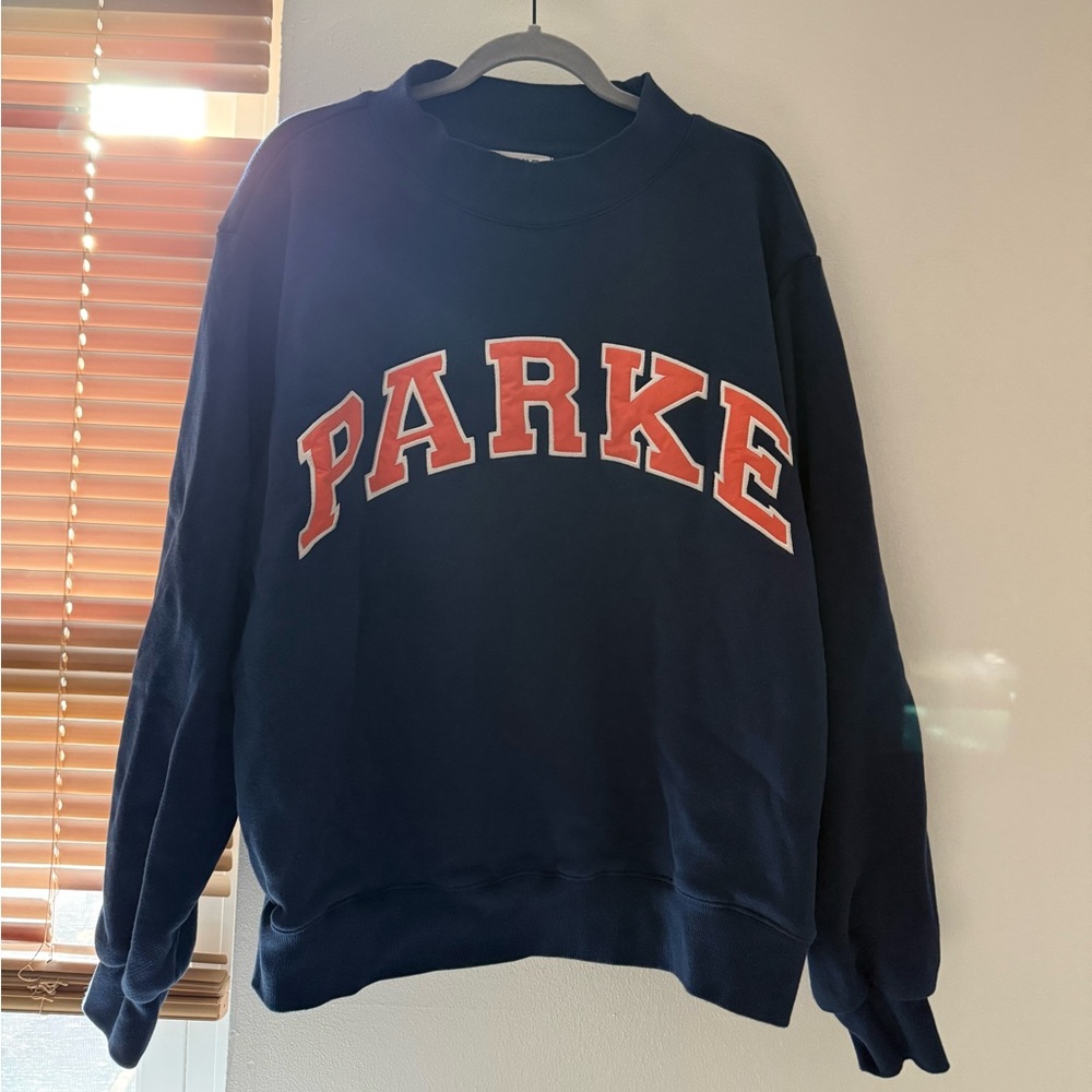 PARKE - Navy blue and orange